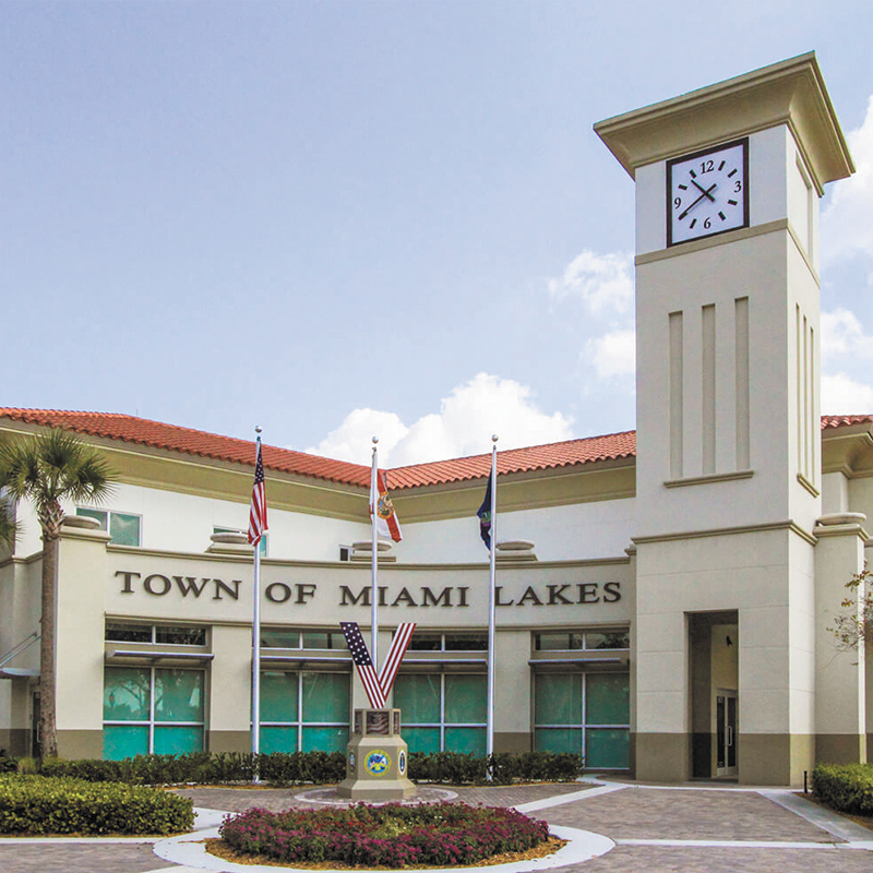 Illustration of Miami Lakes City Hall